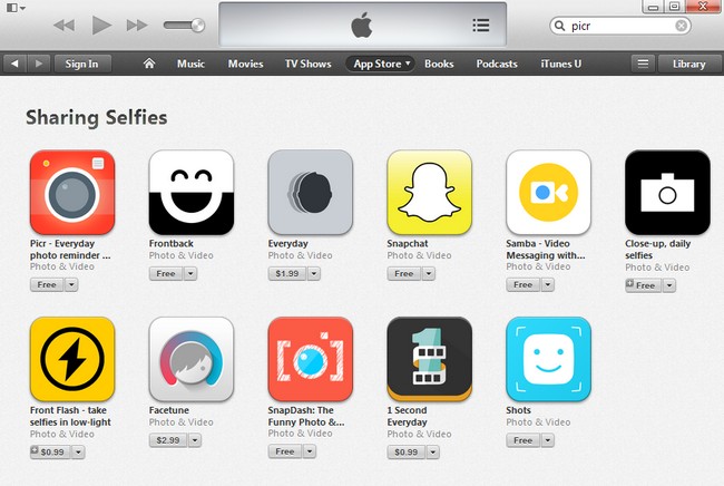 itunes-sharing-selfies-colection