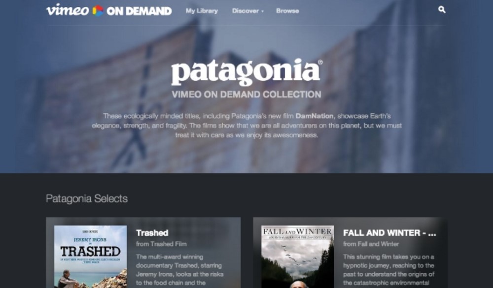 Vimeo lanza un rediseño completo de su sección Vimeo on Demand