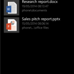 Microsoft acaba de lanzar Files para Windows Phone 8.1, sistema de gestion de ficheros 5