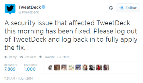 twitter-tweetdeck-vulnerability-not-fixed