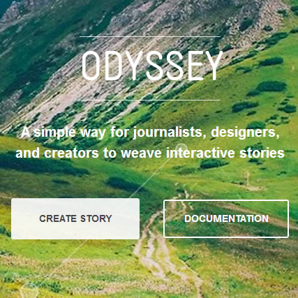 Proyecto Odyssey, herramienta de código abierto que combina mapas, historias y mucho más