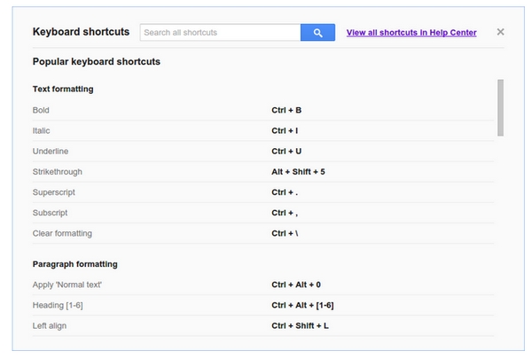 google-docs-accesibility-keyboard-shorcuts