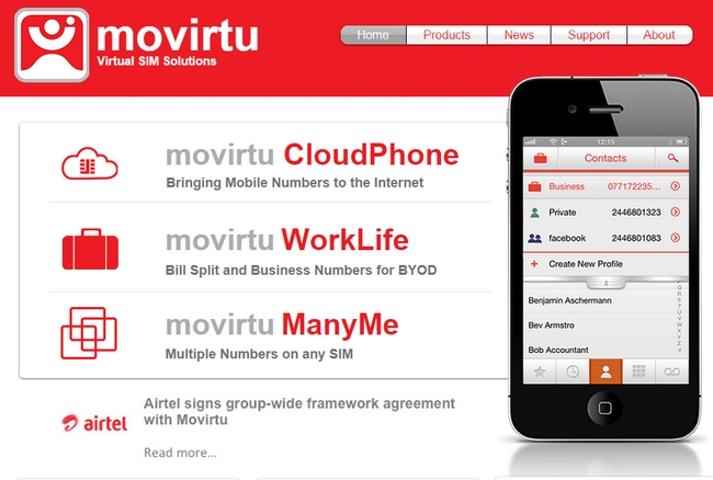 BlackBerry compra Movirtu: solución de SIM Virtuales