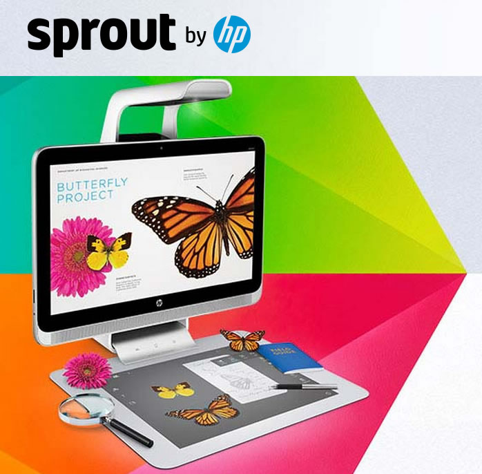 HP Sprout: 6 dispositivos en 1, para poner la computación al servicio de la creatividad #3D #interactivo
