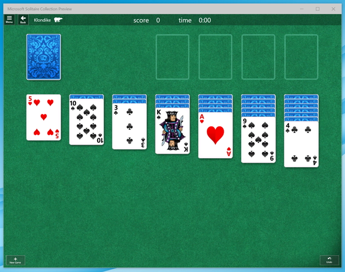 microsoft solitaire collection klondike 10/13/17