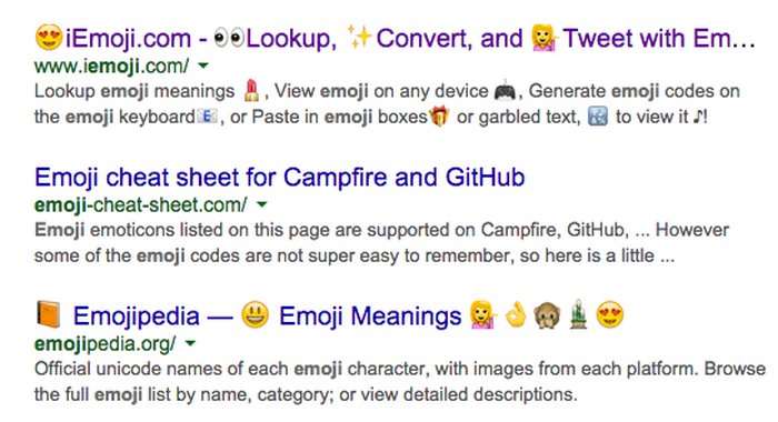 emoji-google-search-results
