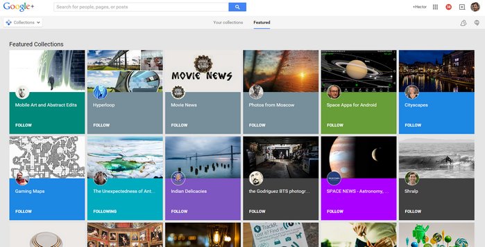 google-featured-collections