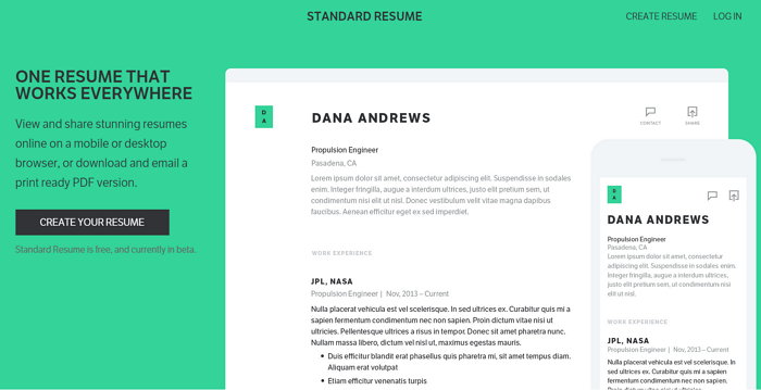 standard-resume