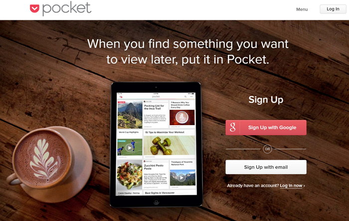 pocket-website