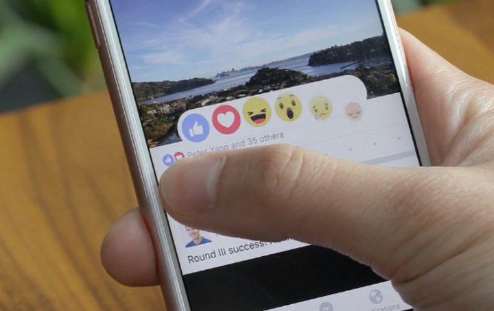 Facebook anunció que los emoticonos de Reacciones ya están disponibles en todo el mundo (Móviles y Web)