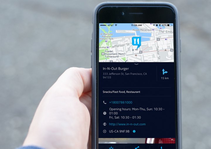 HERE Maps para iOS actualizado con 3D Touch y ofreciendo información de lugares mucho más detallada