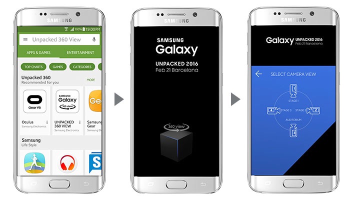 Samsung nos invita a vivir el Unpacked 2016 en 360 grados #MWC2016 1