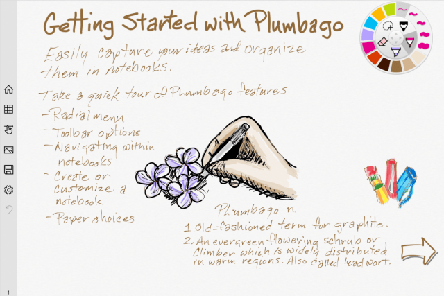 Microsoft Plumbago, nueva app gratis (Windows 8.1 y 10) para tomar notas manuscritas y dibujar