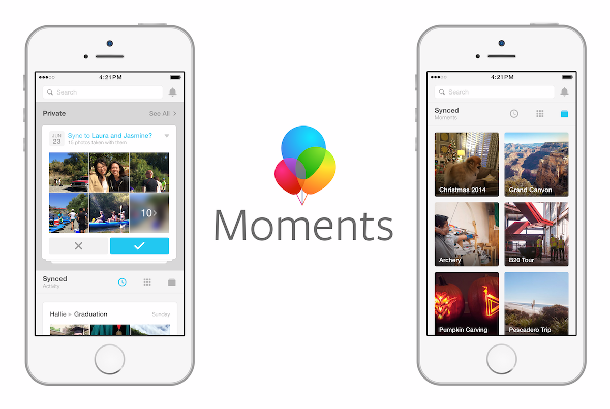 Facebook actualiza Moments, ahora también se pueden compartir vídeos