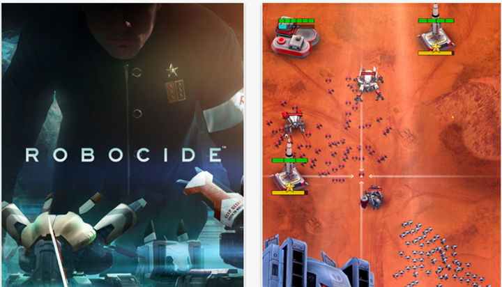 Robocide, un estupendo y adictivo juego gratis de estrategia en tiempo real para móviles