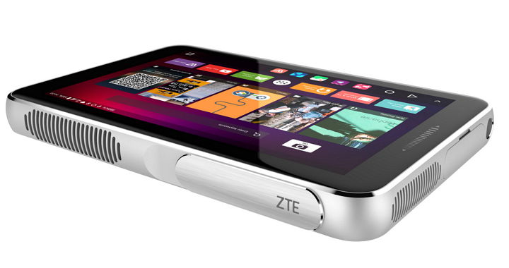 ZTE introduce Spro Plus, un proyector inteligente portable que trabaja como tableta #MWC2016