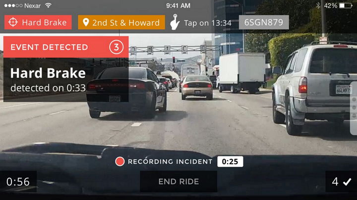 Nexar, aplicación dashcam gratis que protege al conductor y pasajeros con inteligencia artificial