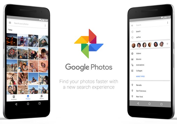 Google Fotos para Android con un buscador más rápido y eficiente.