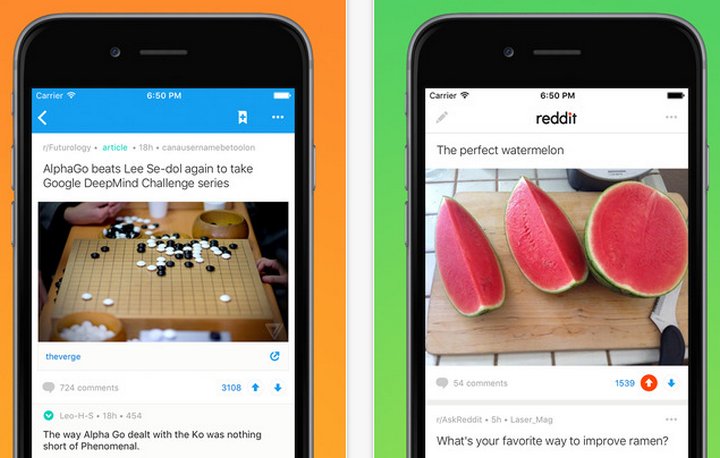 Reddit lanzó sus primeras aplicaciones móviles oficiales para Android e iOS