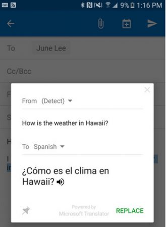 Traductor de Microsoft para Android convierte imágenes en texto