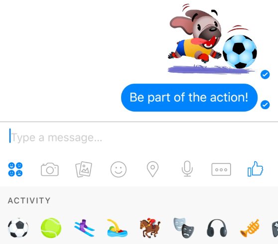 Facebook Messenger tiene un nuevo juego oculto