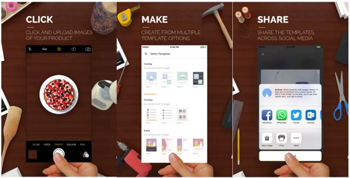 Microsoft Sprightly para crear catálogos, eCards y más, ahora también en iOS