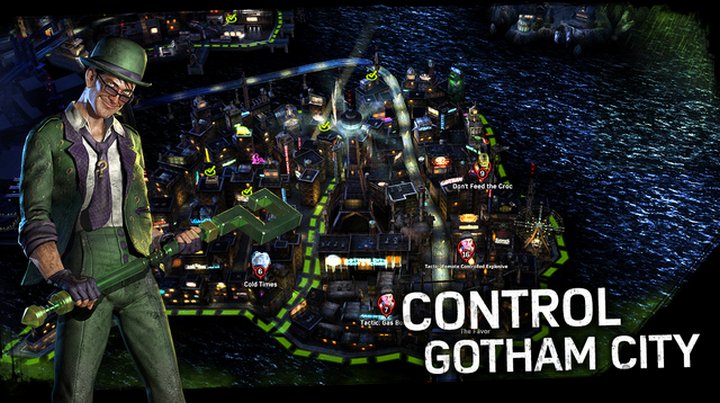 Batman: Arkham Underworld, juego gratis para iOS en el cual tienen que convertirse en el villano más temido