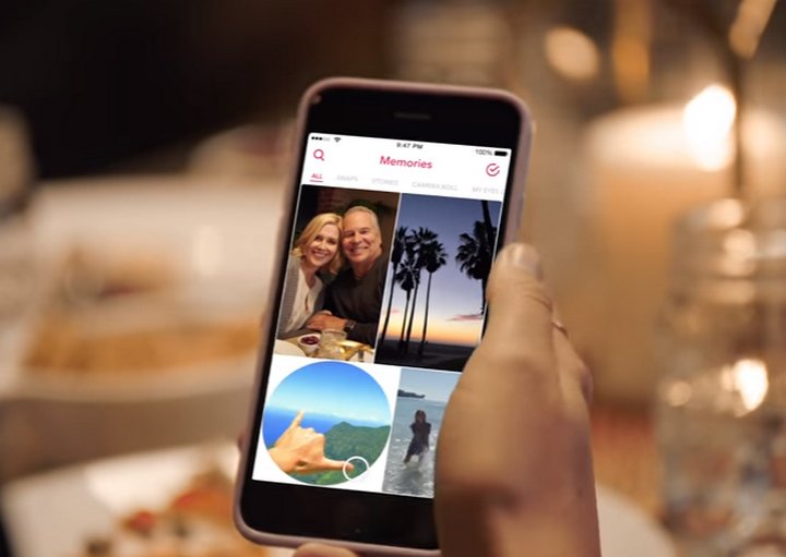 Snapchat anuncia Memorias para poder guardar Snaps e Historias el tiempo que quieran