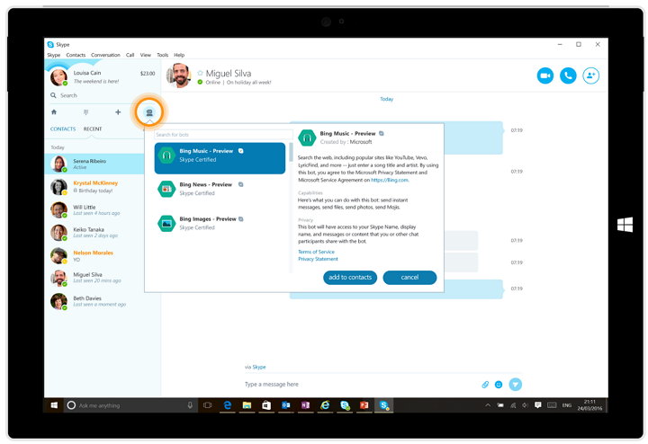 Microsoft lanza nuevos Skype bots, entre ellos uno de IFTTT