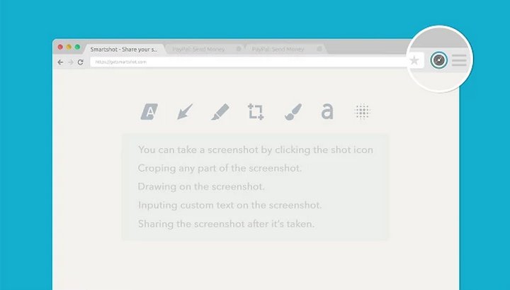 Smartshot es una herramienta completa para realizar capturas de pantalla de la web