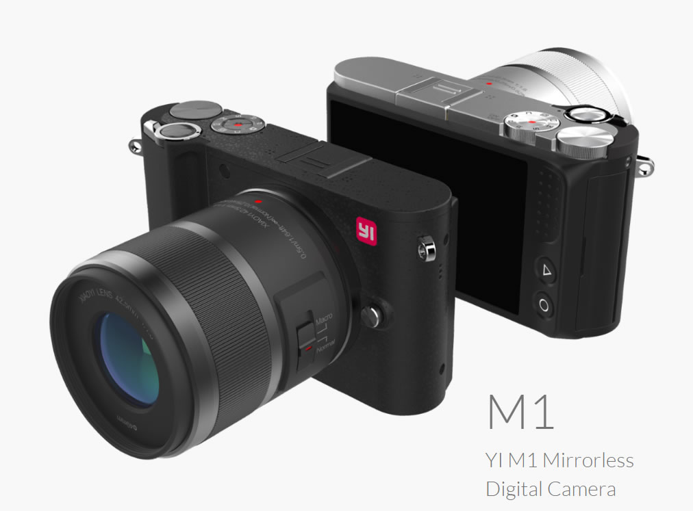 Xiaomi YI M1 , cámara fotográfica de 20 MP sin espejos