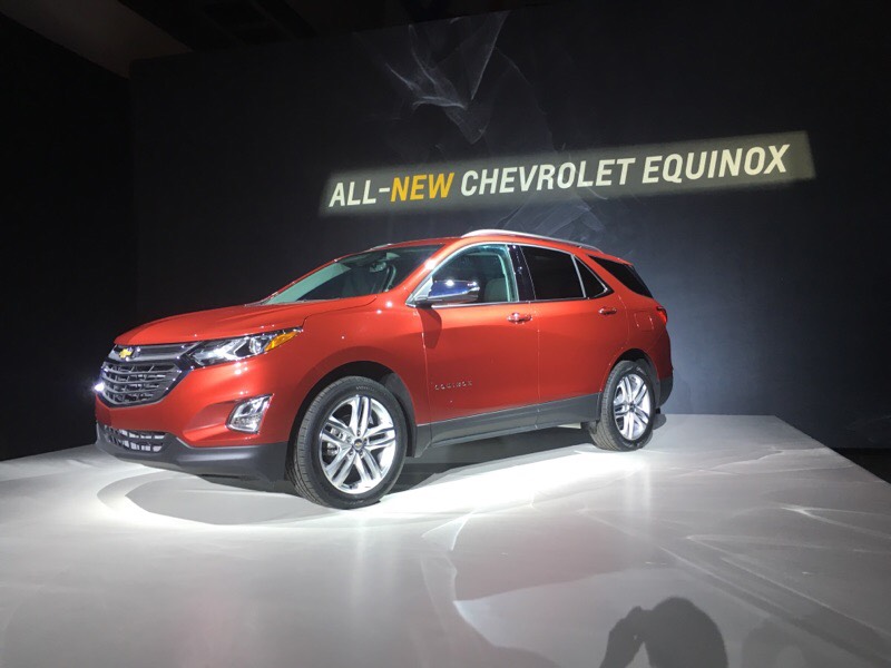 Chevrolet presenta el nuevo Chevrolet Equinox 2018, más liviano y elegante