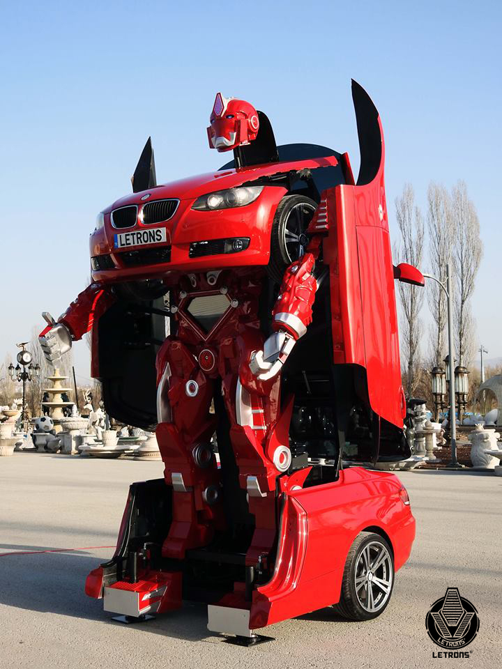 Letrons - Transformers - BMW - Robot Mode