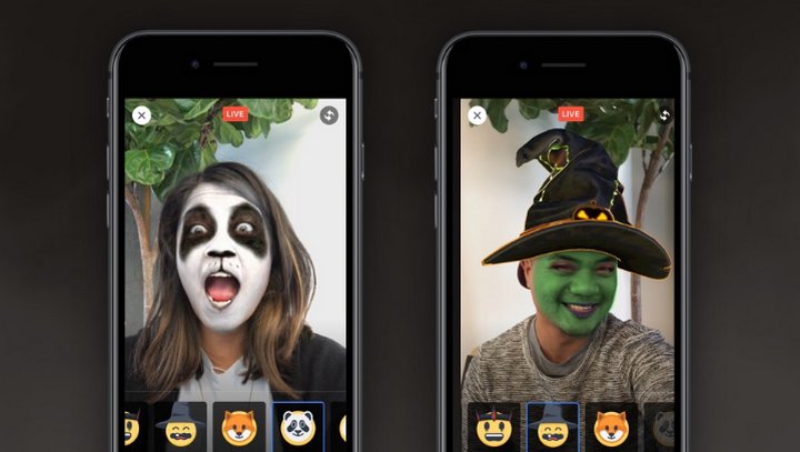 Facebook Live - Máscaras de Halloween