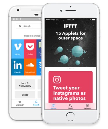 IFTTT Applets - Aplicación Móvil