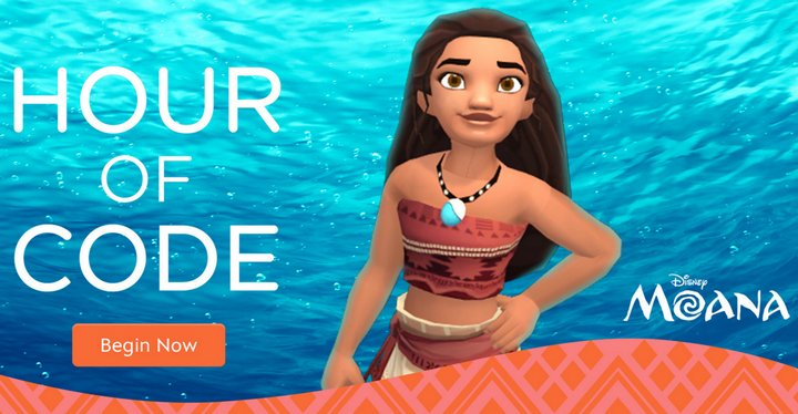 Disney y Code.org introducen «Moana: Wayfinding with Code» para aprender programación
