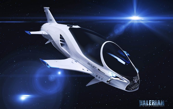 Lexus y EuropaCorp desarrollan Skyjet, un vehículo espacial para una película de ciencia ficción