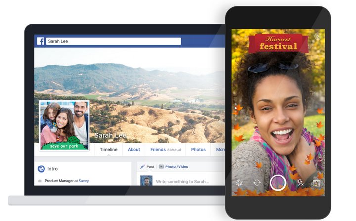 Facebook lanza herramienta para aplicar marcos creados por el usuario, a su foto de perfil