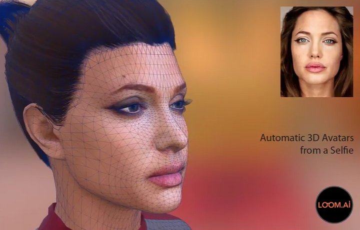Loom.ai permite crear un avatar 3D animado que muestra expresiones faciales, con solo tomarse un selfie