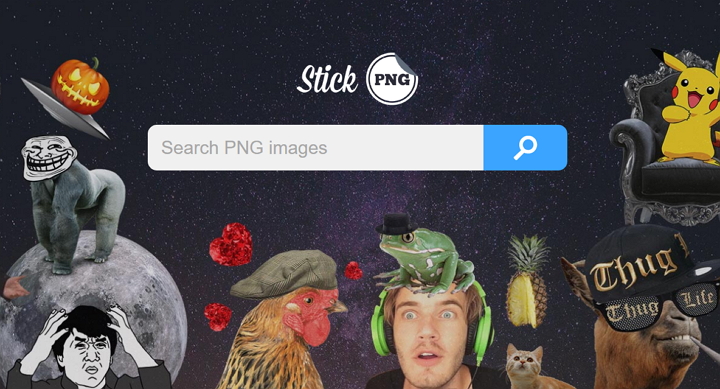 Stickpng ofrece imágenes PNG gratis con fondos transparentes