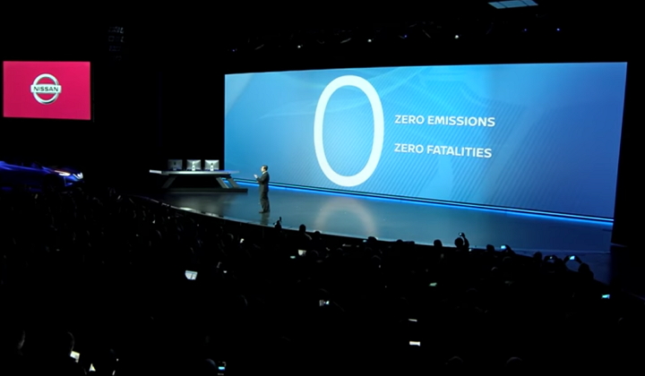 Nissan - CEO Carlos Gohsn Keynote - Cero Emisiones y Cero Fatalidades 
