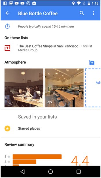 La beta de Google Maps para Android integra notificaciones sobre la dificultad para estacionar en un lugar 1