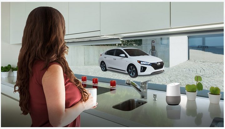 Hyundai Ioniq - Google Home