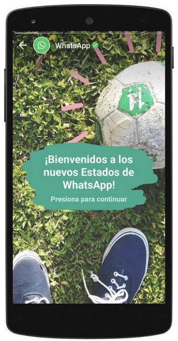 Estados de WhatsApp - Usuarios Activos Diarios