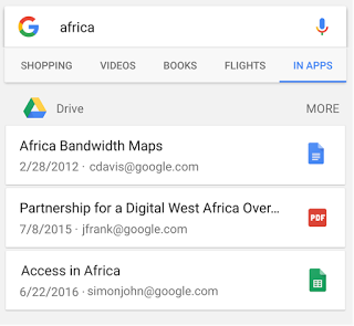 En Android se podrán buscar ficheros de Google Drive desde el Buscador de Google 1