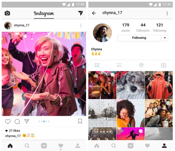 Instagram Múltiples Fotos y Vídeos