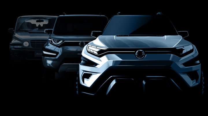 SsangYong XAVL, concepto de SUV que será presentado en el Auto Show de Ginebra