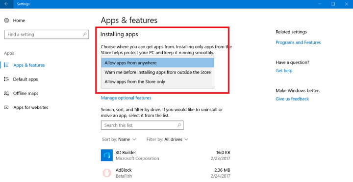 Windows 10 Insider Preview - Instalación de Apps