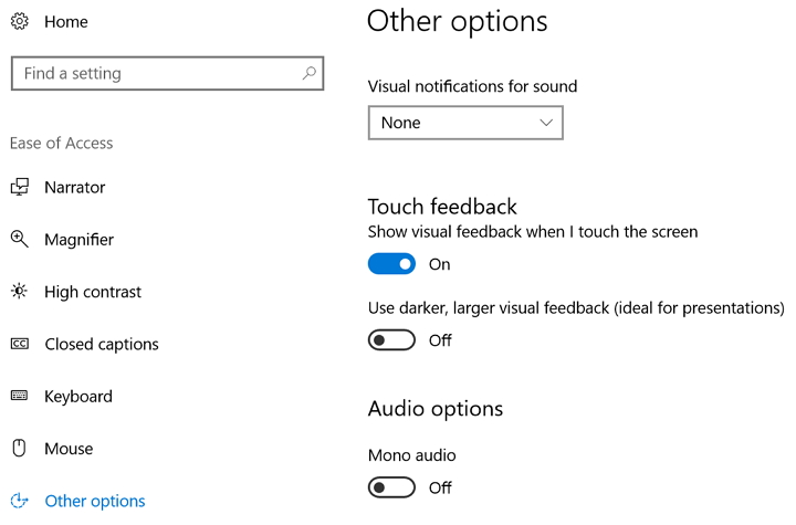 Windows 10 Insider Preview build 15025 - Modo Mono