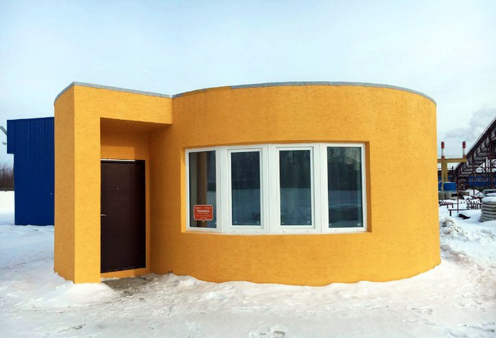 Construyen una casa completa con impresión 3D, sobre el terreno propio y en tan solo 24 horas